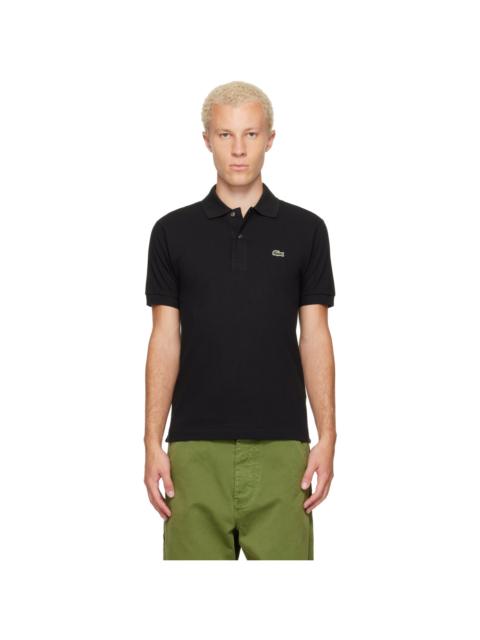 LACOSTE Black Classic Fit Original L.12.12 Polo