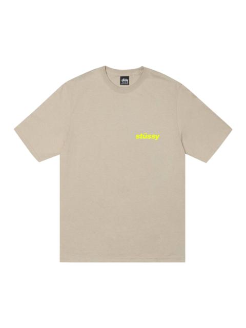 Stussy Stacked Tee 'Khaki'