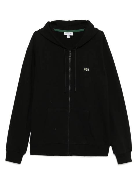 LACOSTE LOGO HOODIE WITH ZIP