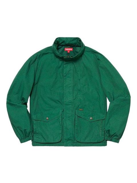 Supreme SS19 Highland Jacket Zipper waterproof Unisex Green SUP-SS19-967