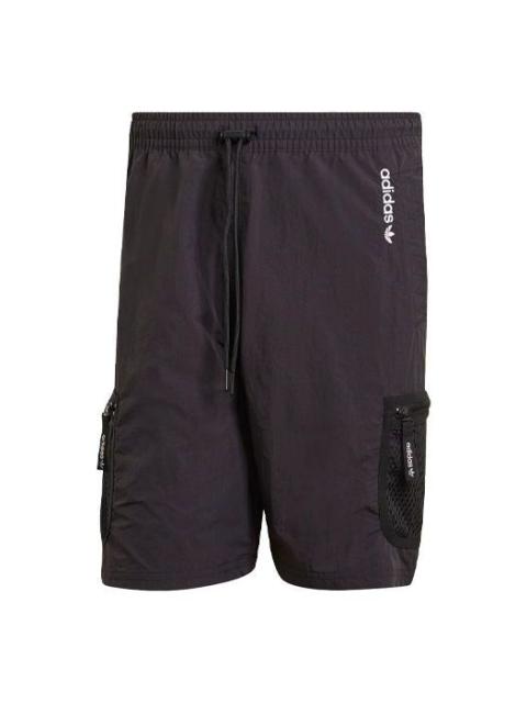 adidas adidas originals Adv Wvn Shorts Multiple Pockets Sports Black GN2341