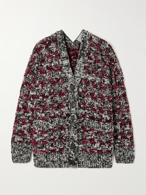 Erdem Oversized Wool-blend Cardigan
