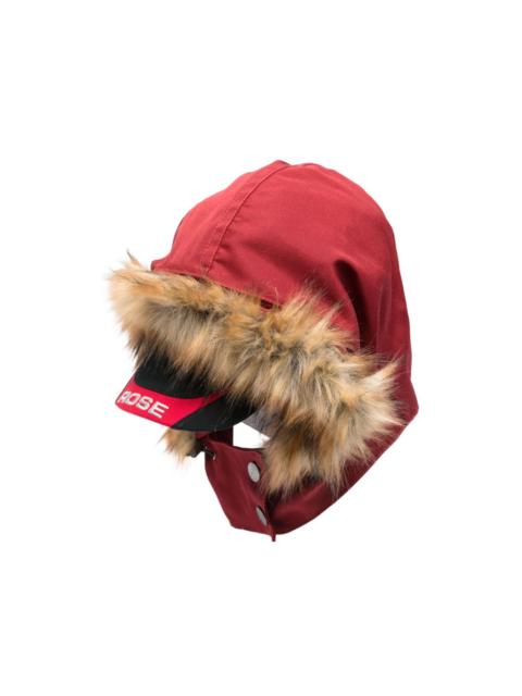 Martine Rose fur trim hat