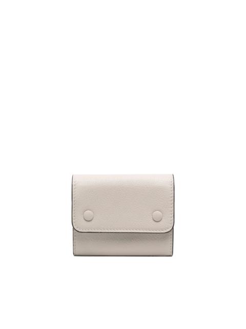 four-stitch logo detail wallet