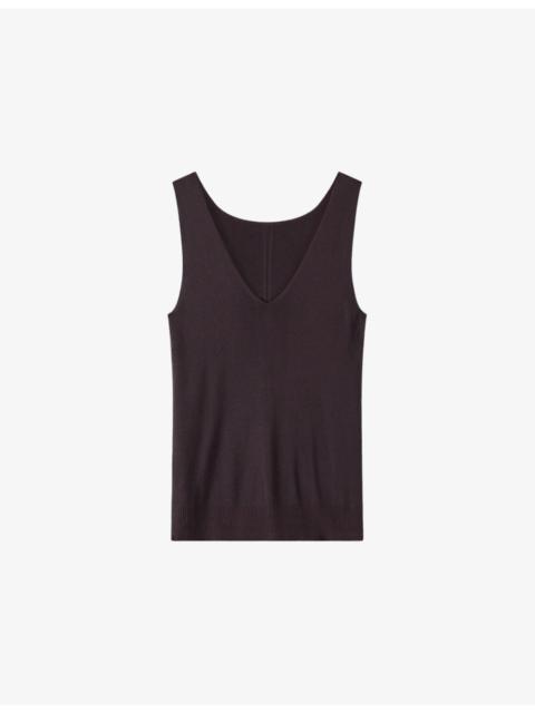 JOSEPH Tell Silk Knit Vest Top