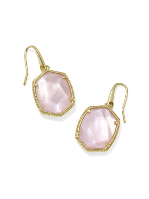 KENDRA SCOTT Daphne Gold Frame Drop Earrings