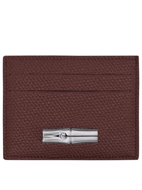 Longchamp Le Roseau Card holder