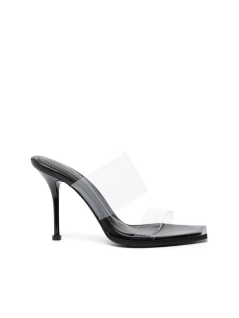 Alexander McQueen 100mm double-strap mules