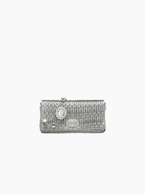 Miu Miu Miu Miu Iconic Crystal Cloqué Nappa leather bag