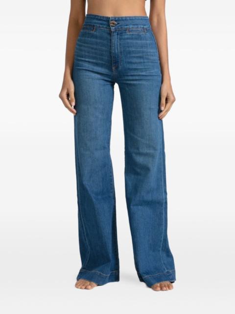 ASKK NY contrast-stitching jeans