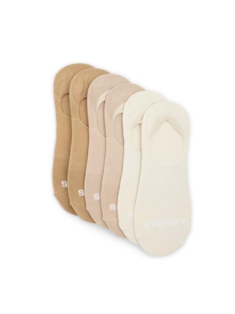 SPERRY Ladies 6-pack Arch Socks