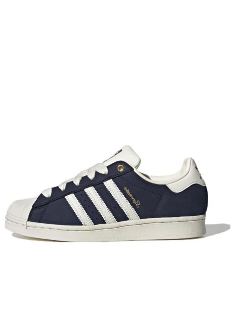 (WMNS) adidas Superstar 'Night Indigo Gold Script' IF7673