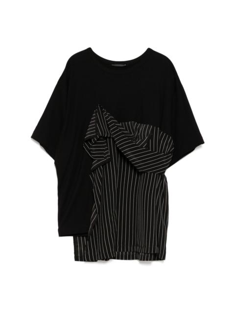 Y's panelled T-shirt