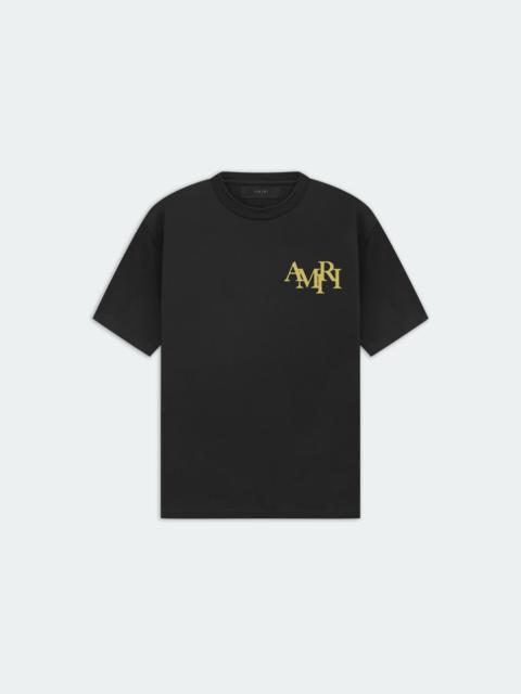 AMIRI CRYSTAL CHAMPAGNE TEE