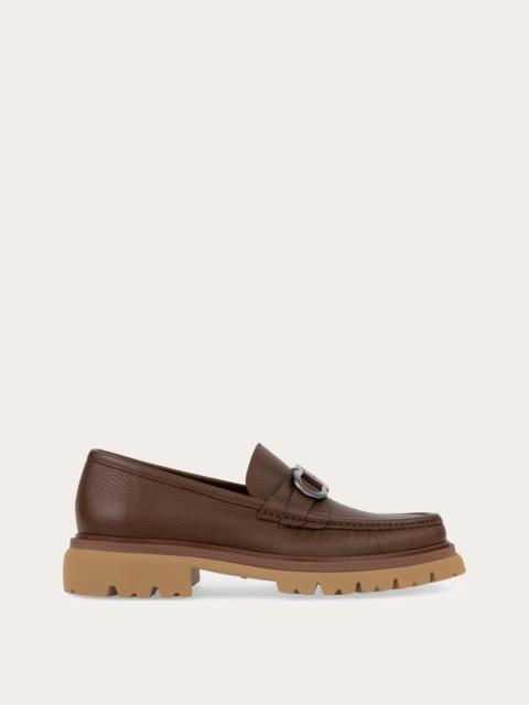 FERRAGAMO Gancini ornament loafer