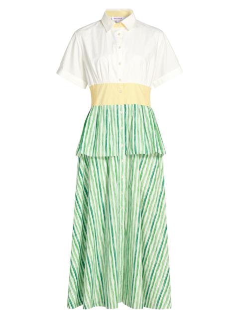 ROSIE ASSOULIN Women's Boogie Woogie Bugle Boy Midi-Dress - Green