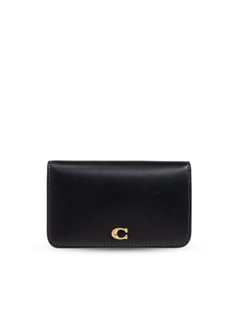COACH leather wallet