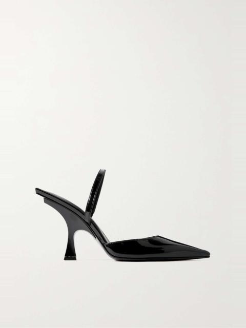 THE ATTICO Ester patent-leather mules