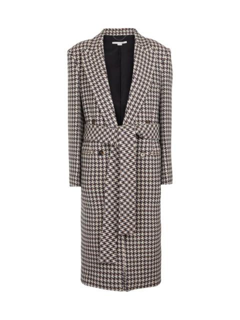 Stella McCartney Houndstooth wool coat