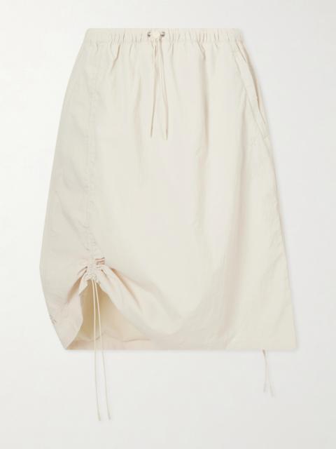 On Recycled Shell Midi Skirt