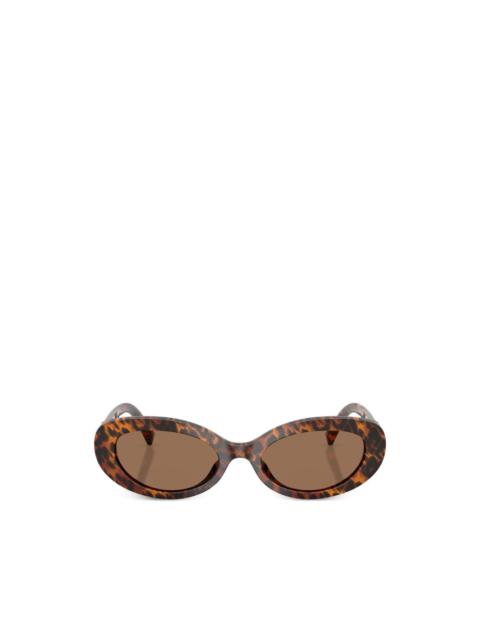 Dolce & Gabbana oval-frame sunglasses