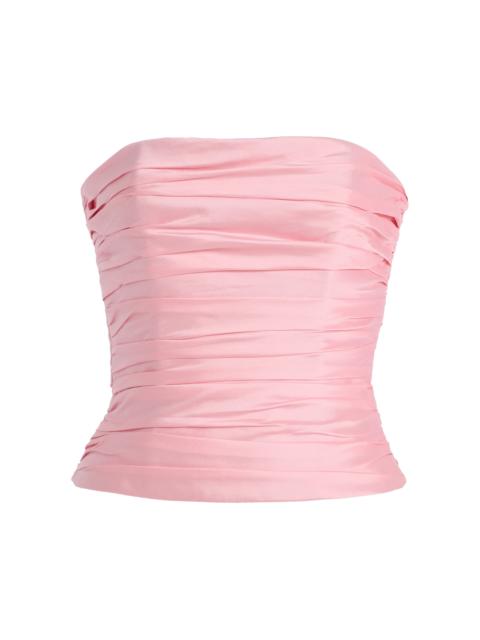 ANNA OCTOBER Lenora Corset Top pink