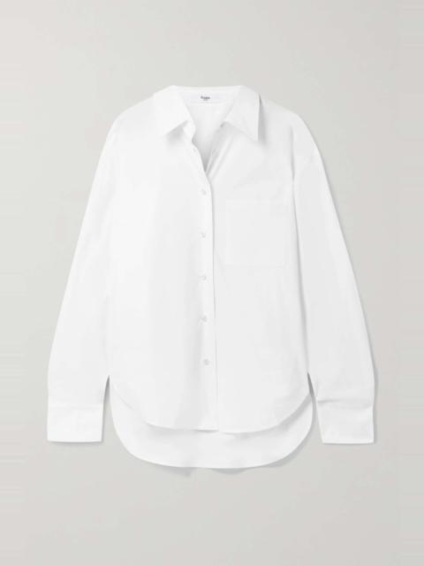 The Frankie Shop Lui organic cotton-poplin shirt