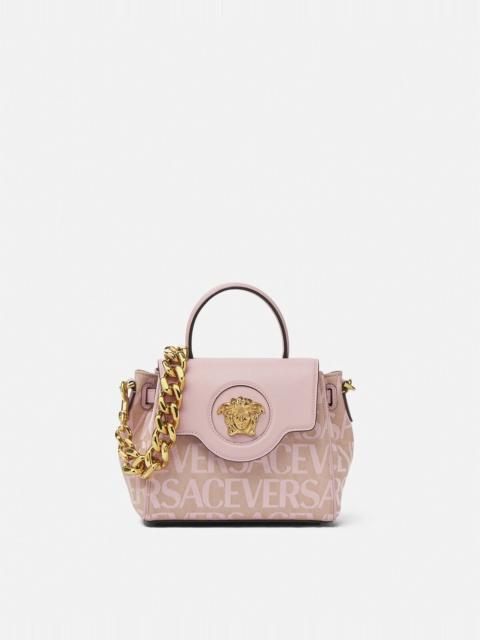 VERSACE Versace Allover La Medusa Small Handbag