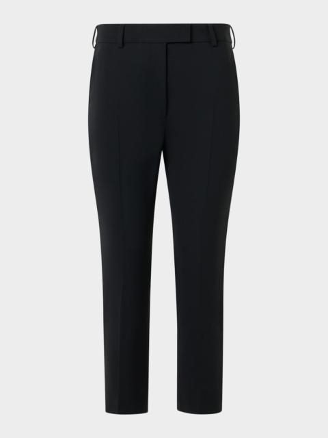 AKRIS Flavi Skinny-Leg Crop Trousers