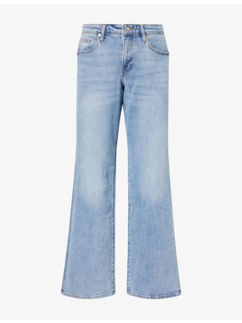 GOOD AMERICAN Vintage Low-Rise Loose Denim Jeans