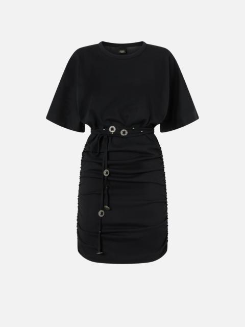 PINKO SHORT DRESS WITH BELT