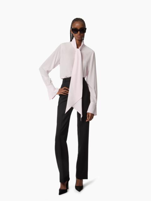 NINA RICCI Lavalliere Silk Shirt