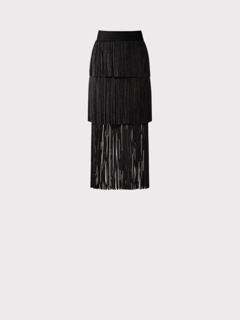 HERVE LEGER FRINGE SKIRT