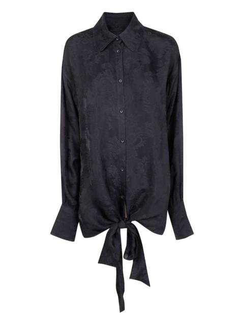 UMA WANG jacquard shirt