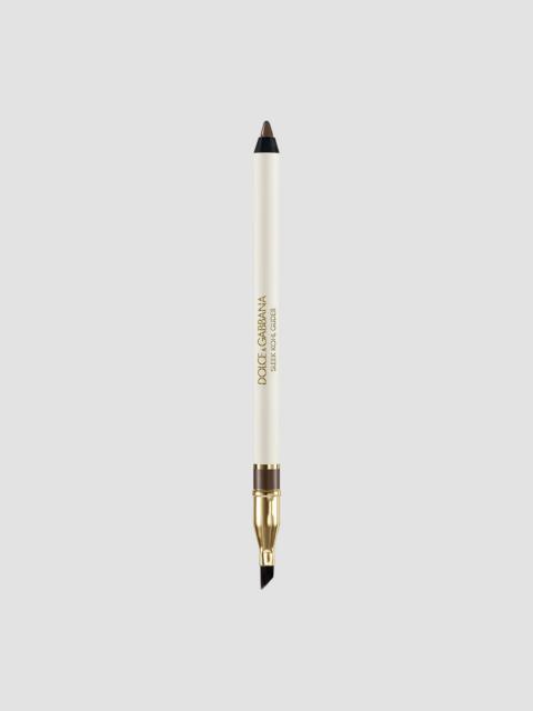 Dolce & Gabbana Women's Sleek Kohl Glider - 02 Espresso Brown
