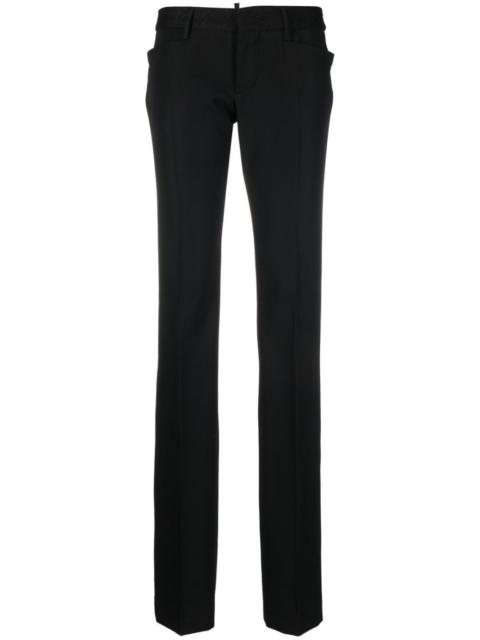 DSQUARED2 slim-cut virgin wool trousers