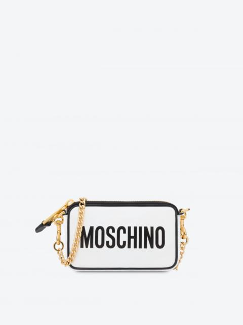 Moschino SHOULDER BAG WITH LOGO