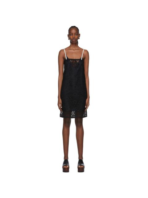 JW Anderson Black Polyester Mini Dress