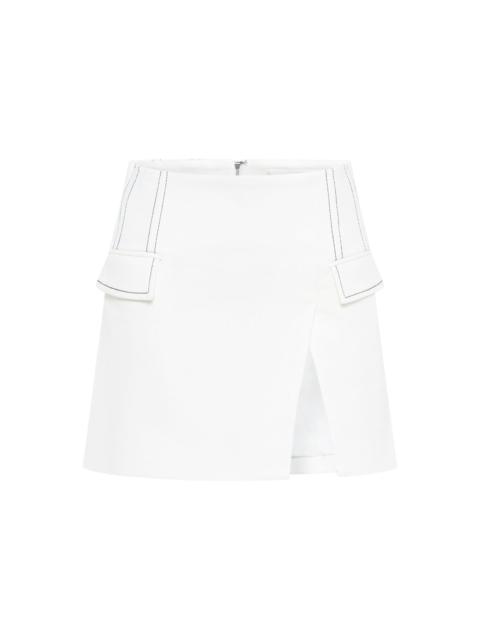 Dion Lee Frame high-waisted side-slit skirt