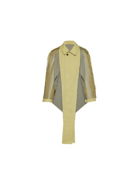 Maison Margiela décortiqué trench cotton scarf