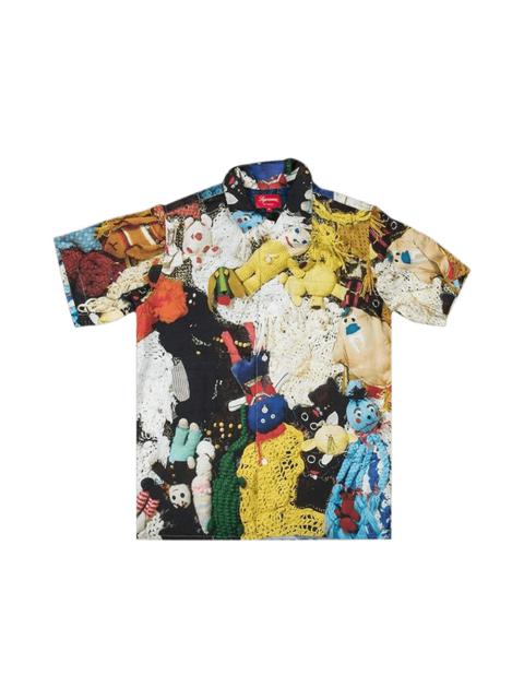 Supreme Supreme Mike Kelley More Love Hours Than Can Ever Be Repaid Rayon Shirt 'Multi'