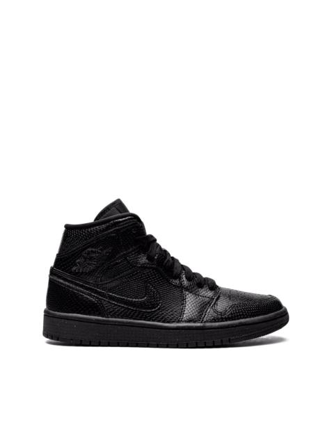 Air Jordan 1 Mid "Black Snakeskin" sneakers