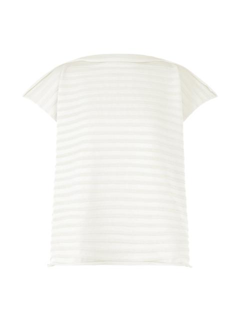 Pleats Please Issey Miyake MESH KNIT TOP