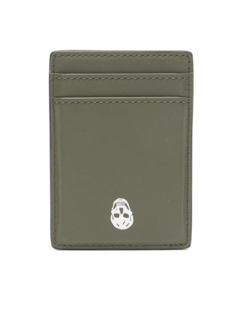 Alexander McQueen Skull-detail card holder