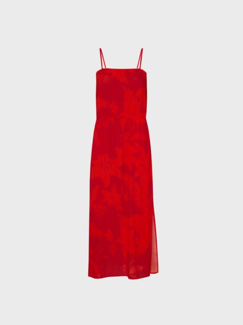 Vilebrequin Women Long Viscose Dress Flower Power