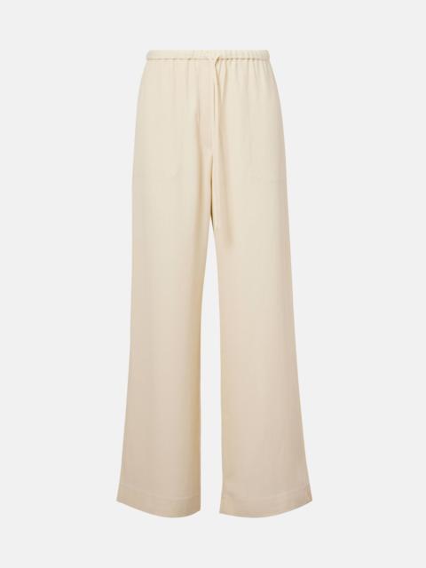 Totême High-rise wide-leg pants