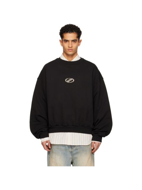 We11done Black Se11done Sweatshirt
