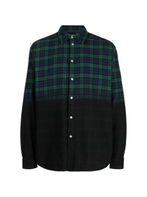 Holzweiler check-pattern cotton shirt