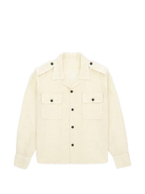 FORTELA Bonnie epaulettes pocket shirt