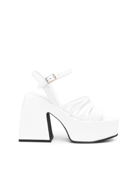 NODALETO Bulla Chibi 110mm platform sandals